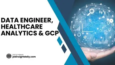 A data engineer working on healthcare analytics using cloud technology.